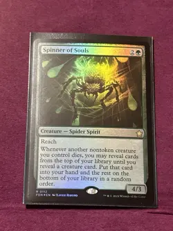 Mint/Near-Mint, English - 1 x MTG Spinner of Souls - Foil Magic: The Gathering F - Image 2