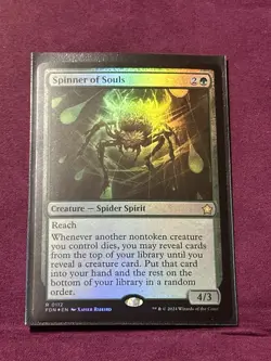 Mint/Near-Mint, English - 1 x MTG Spinner of Souls - Foil Magic: The Gathering F - Image 3