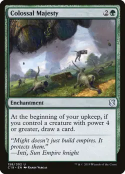 MTG Magic the Gathering Colossal Majesty (158/355) Commander 2019 LP - Image 1