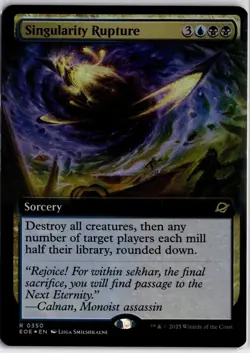 MTG #0350 Singularity Rupture - Extended Art foil (EOE) - Image 1