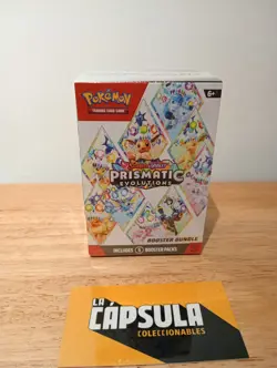 Pokemon Tcg Scarlet & Violet Prismatic Evolutions Booster Bundle 6 Packs New... - Image 1