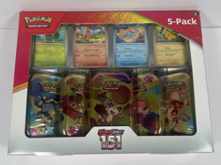 Pokemon TCG: Scarlet & Violet 151 Mini Tins Costco Bundle, 5 Pack - Sealed - Image 1