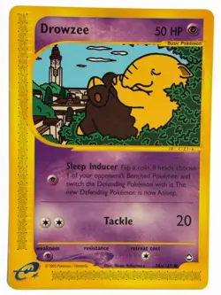 Drowzee - 74a/147 Aquapolis 2002 - E-Reader WOTC - Pokemon TCG - Image 1