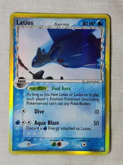Played Latios - Holo 12 Holon Phantoms Pokemon TCG - Image 1
