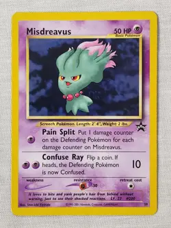 Played Misdreavus - Normal #39 Black Star Promo Pokemon TCG - Image 1