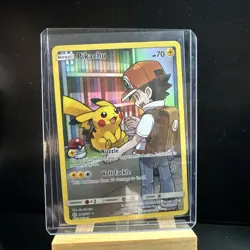 Pokemon Pikachu 241/236 Alt Art Secret Rare Cosmic Eclipse Sun & Moon NM - Image 1