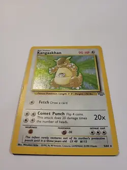 Wizards of the Coast Kangaskhan Jungle 05/64 Holo Rare 90 HP Pokemon TCG - Image 2