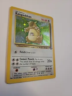 Wizards of the Coast Kangaskhan Jungle 05/64 Holo Rare 90 HP Pokemon TCG - Image 4