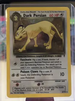 Pokemon TCG Dark Persian Legendary Collection 6/110 Unlimited Holo Rare MP - Image 1
