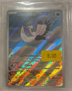 Pokemon TCG Scarlet & Violet - Bombirdier 219/198 Illustration Rare | English - Image 1