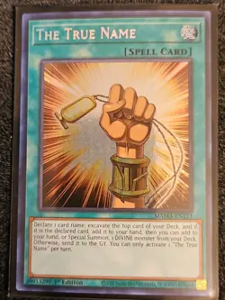 Yugioh The True Name MAMA-EN113 Secret Pharaoh's Rare 1st Ed NM - Image 1