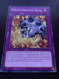 Breakthrough Skill - SDLI-EN035 - Common- 1st Edition - Yu-Gi-Oh - Image 1