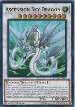 Ascension Sky Dragon NM (#2) LEHD 1st Legendary Hero Decks Yugioh - Image 1