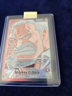 One Piece Monkey D. Garp Alt Art OP02-002 Paramount War ENG Box Foil - Image 2