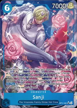 One Piece TCG • Sanji OP11-051 • Alternate Artwork • ENG/NM - Image 1