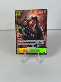 One Piece TCG • Capone"Gang"Bege OP11-101 • Alternate Artwork • ENG/NM - Image 1