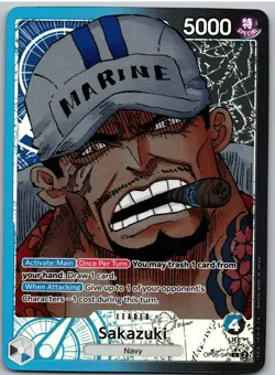 Sakazuki Alternate Art OP05-041 Leader Awakening of the New Era One Piece - Image 1