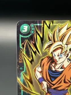 Dragon Ball Fusion World Tournament Promo Prize Card Son Goku FB02-086 (Gold) - Image 3