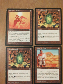 116 cards: Mirage (Magic the Gathering), Good quality or better (Wall of Roots) - Image 1