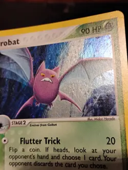 Crobat 3/101 Hidden Legends Holo Rare 2004 Vintage Pokemon TCG Card MP - Image 5