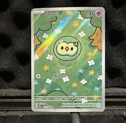 Pokemon TCG Solosis Illustration Rare Black Bolt Holo Card 118/086 English - Image 1
