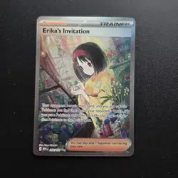 Pokemon Card - 151 English Erika's Invitation Illustration Rare 203/165 - M/NM - Image 1