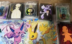 Pokemon TCG Mixed Lot : Assorted Card Sleeves/ Coins/ Game Pieces/ Play Mat - Image 4