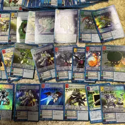 about 600 cards Lot Bulk Sale Japanese TCG CCG Old Digimon Card Bandai G55005 - Image 2
