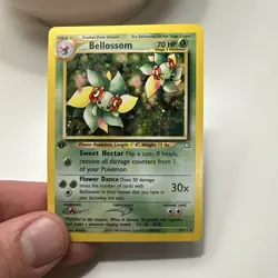 Pokemon TCG Bellossom Neo Genesis 3/111 1st Edition Holo Rare Card 2000 MINT - Image 1