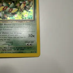 Pokemon TCG Bellossom Neo Genesis 3/111 1st Edition Holo Rare Card 2000 MINT - Image 3