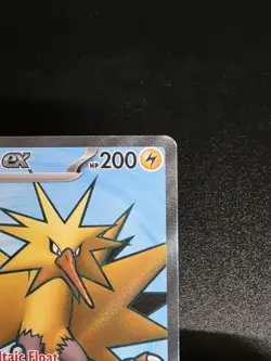 Pokemon TCG Zapdos EX Scarlet Violet Holo Ultra Rare Card 192/165 - Image 4