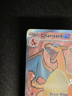 Pokemon TCG Charizard EX Scarlet Violet Card 151 183/165 NM/M Condition - Image 3