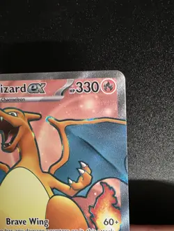 Pokemon TCG Charizard EX Scarlet Violet Card 151 183/165 NM/M Condition - Image 4