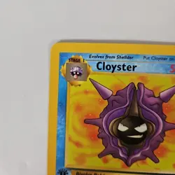 Pokemon TCG Cloyster 1999 Wizards Of The Coast Fossil Set 1st Edition Card 32/62 - Image 5