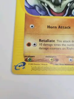 Pokemon Card - Rhyhorn Skyridge 91/144 Non Holo - Image 5