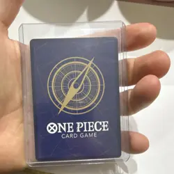 Bandai Vinsmoke Sanji Holo Treasure Rare Character Card One Piece CCG OP10-063 - Image 2