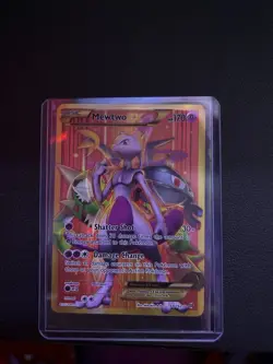 Mewtwo EX 164/162 Secret Rare Full Art Holo Pokemon TCG BREAKthrough Card - Image 1