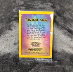 Pokemon Ancient Mew Promo Holo Card Wizards of the Coast 1999 English Vintage - Image 2