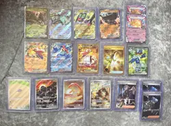 Pokemon TCG Paldea Evolved Bundle EX’s, Gold, Full Arts, Trainer. 18 Cards Total - Image 1