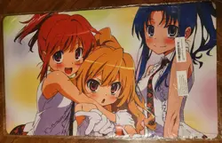 Toradora! anime Taiga Playmat card game desk Mouse Pad TCG CCG MTG 24 x 14 tw - Image 1