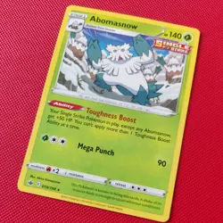 Abomasnow 010/198 Rare Card Chilling Reign Pokemon TCG card - Image 2