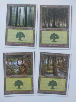Set of Magic: the Gathering 6th edition basic lands, Excellent condition - Image 3