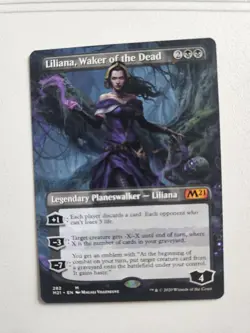 Liliana, Waker of the Dead (Borderless) Core Set 2021 Regular - Image 1