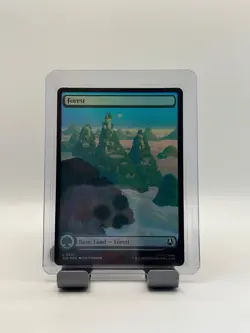 MTG, Forest FOIL $3 ORDER MIN 291 Avatar: The Last Airbender Borderless Full art - Image 1