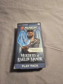 Magic The Gathering Murders at Karlov Manor Play Pack - 3 Play Boosters in Pack - Image 1