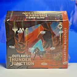 MTG Outlaws of Thunder Junction Collector Booster Box Sealed New - Image 1