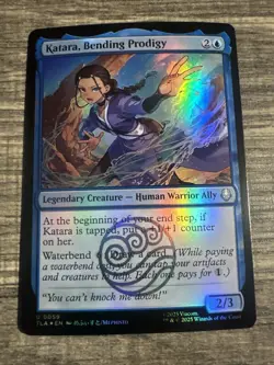 Katara Bending Prodigy 0059 U MTG The Last Airbender Foil NM - Image 1