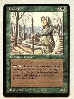 Tracker - 1994 Magic the Gathering MTG The Dark - Near Mint - Free Shipping! - Image 1
