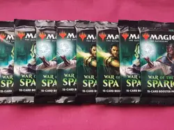 Magic The Gathering 8x WAR OF THE SPARK New Sealed Booster Packs MTG - Image 1