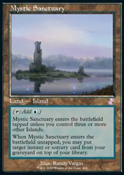 MTG Magic the Gathering Mystic Sanctuary (408/429) Time Spiral Remastered NM - Image 1